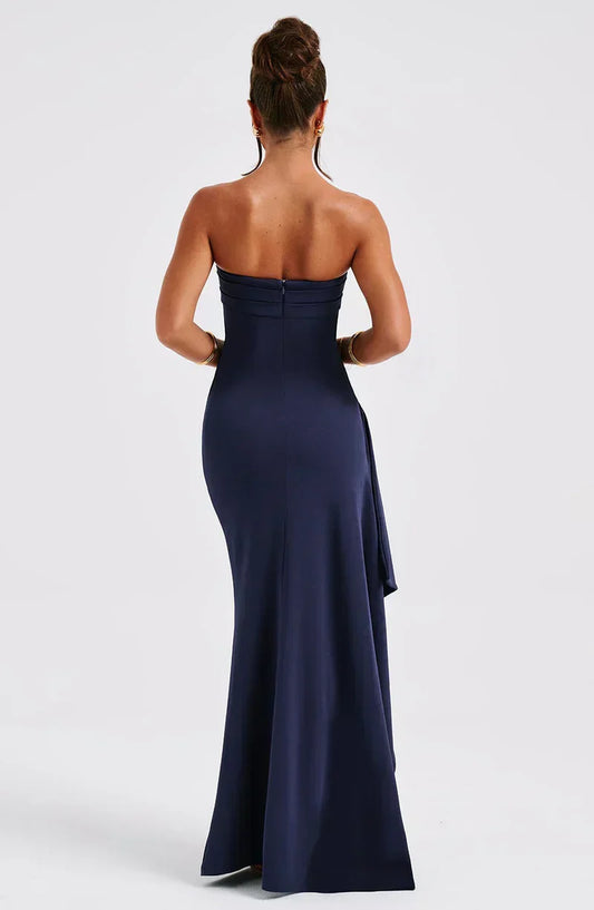 Maxi Dress Off-Shoulder Twist - Jackie Elegance