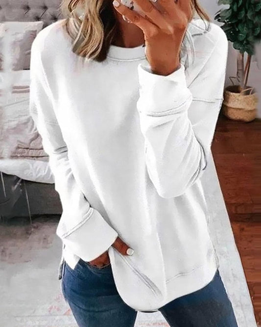 Casual Sweatshirt - Effortless Comfort & Style - Blakely