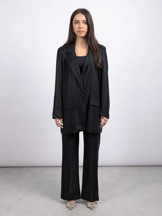 Iridescent Blazer Pant Set